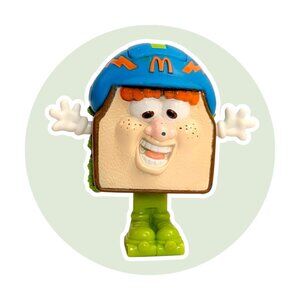 1992 Vintage McDonald's Changeables Action Figure: Otis the Sandwich